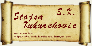 Stojša Kukureković vizit kartica